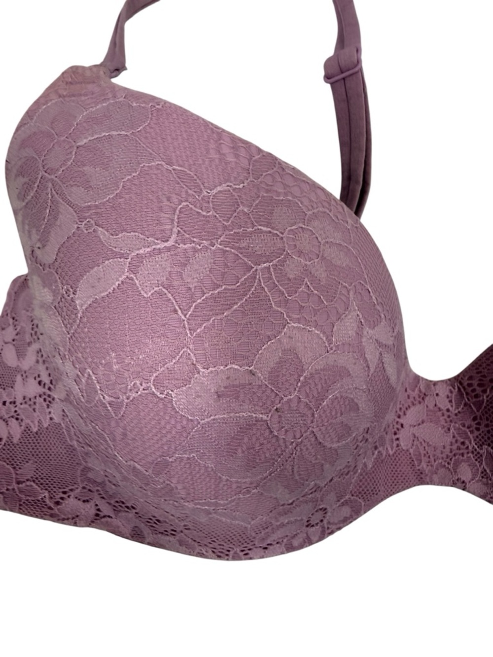 Victoria's Secret angels secret embrace mauve Lace Push-Up Bra size 36D - Picture 5 of 9